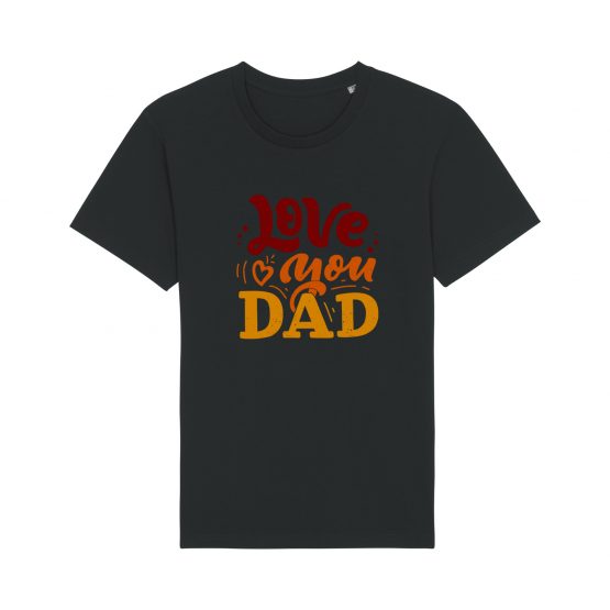 T-shirt da uomo | Love you dad | Kloberi