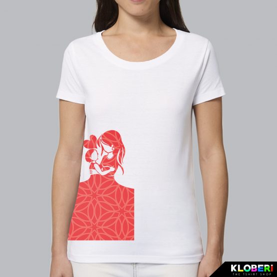 T-shirt donna | Festa della mamma: Fiori rossi White