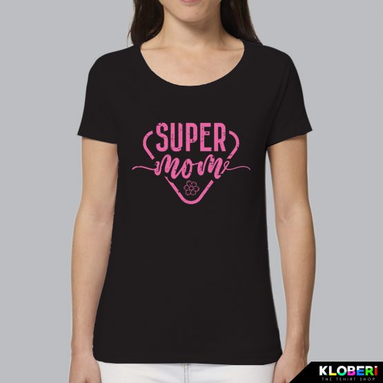 T-shirt donna | Festa della mamma: Super mom Black