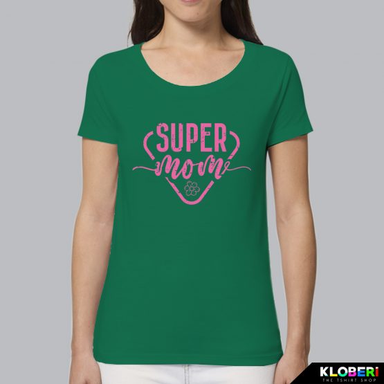 T-shirt donna | Festa della mamma: Super mom Green