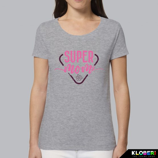 T-shirt donna | Festa della mamma: Super mom Melange