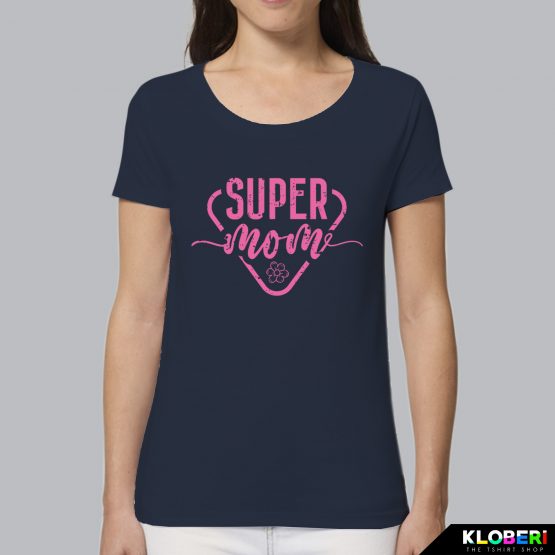 T-shirt donna | Festa della mamma: Super mom navy