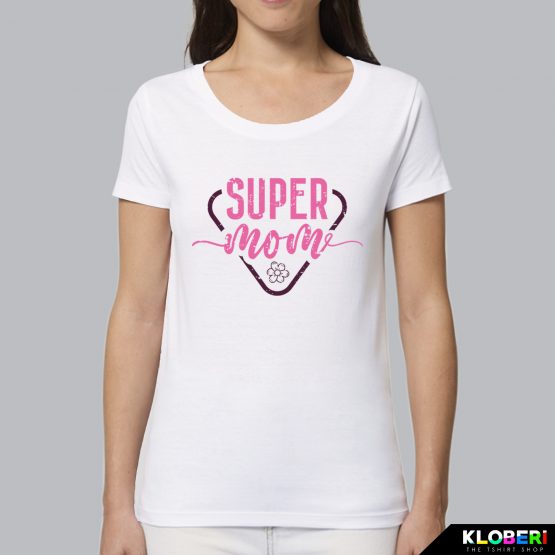 T-shirt donna | Festa della mamma: Super mom White