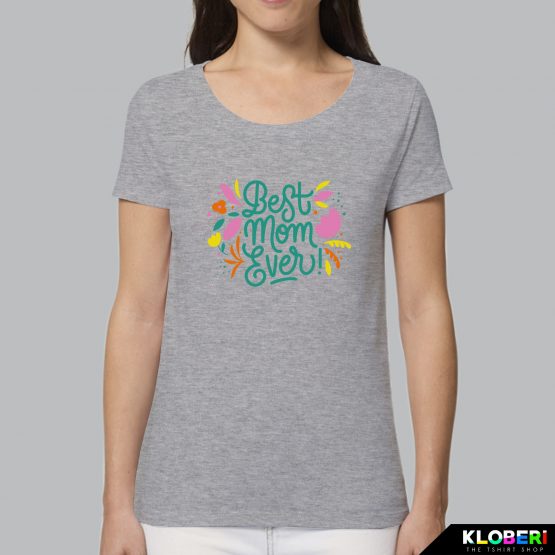 T-shirt donna | Festa della mamma: Best mom ever Melange