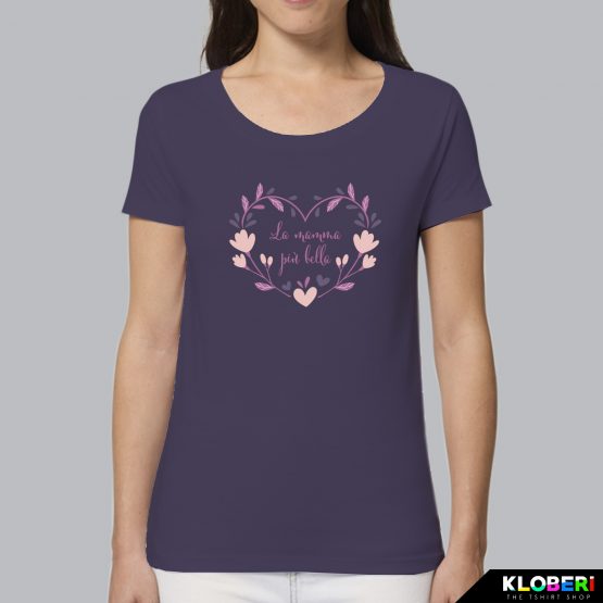 T-shirt donna | Festa della mamma: La mamma più bella Plum